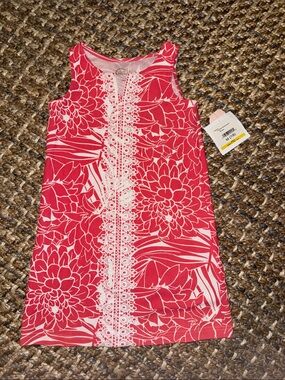 Pappagallo Pink and White Floral Kids Dress